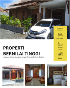 Rumah klasik Bernilai Tinggi: Investasi Menguntungkan dengan Nuansa Etnik di Godean